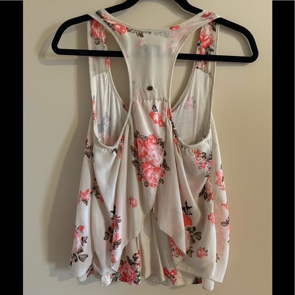 Guess Floral Tank Blouse - Picture 3 of 5